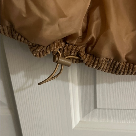 Grace & Lace Tan Corduroy Puffer Vest - Picture 3 of 4